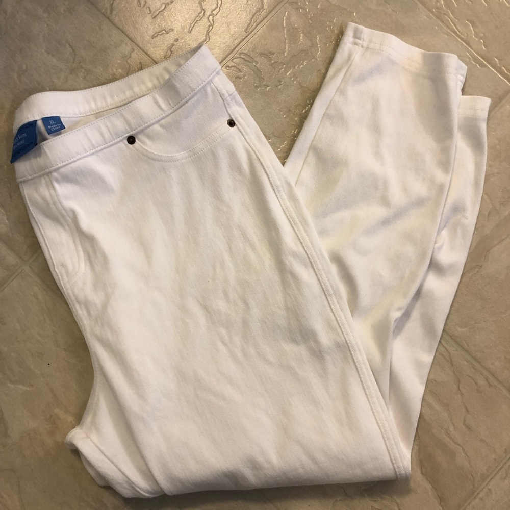 XL white Jeggings